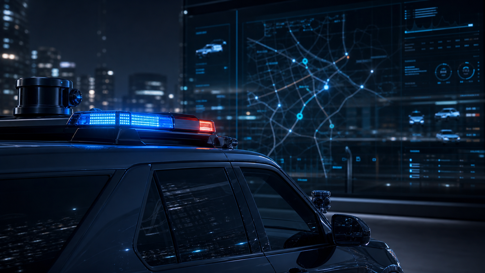Smart Police Vehicle Patrol and Control System